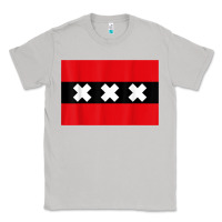 Moon Dust amsterdam flag souvenir heritage travel gift t shirt Classic Tee - minhPixels