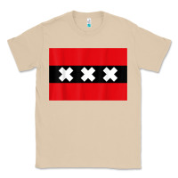 Mushroom amsterdam flag souvenir heritage travel gift t shirt Classic Tee - minhPixels