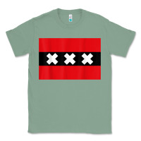 Sage amsterdam flag souvenir heritage travel gift t shirt Classic Tee - minhPixels