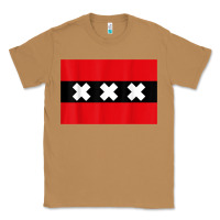 Toasted Coconut amsterdam flag souvenir heritage travel gift t shirt Classic Tee - minhPixels