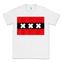 Amsterdam Flag Souvenir Heritage Travel Gift T Shirt Classic Tee | Teevron