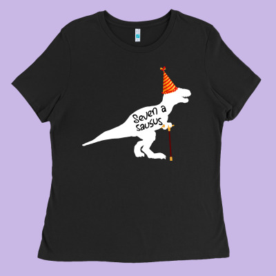 Seven A Saurus Ladies Tee Designed By Bettercallsaul