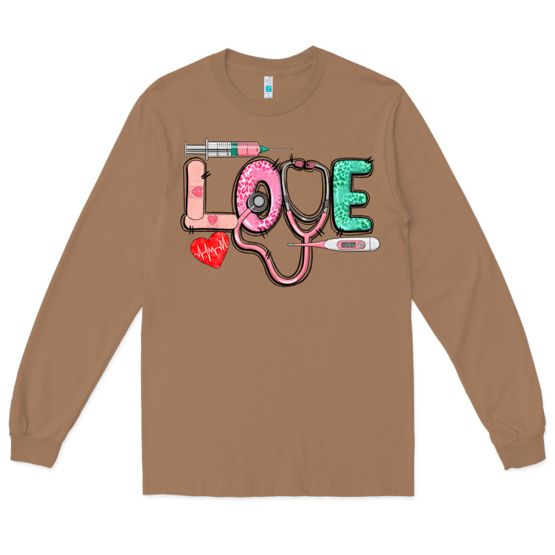 Love Nursing Long Sleeve Tee by CowGirlArtShop | Teevron