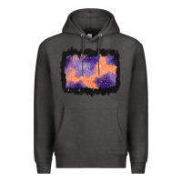 Charcoal Heather halloween spider web background Premium Hoodie - BundleAndBundleShop
