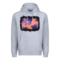 Heather Grey halloween spider web background Premium Hoodie - BundleAndBundleShop