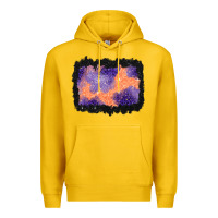 Lemon halloween spider web background Premium Hoodie - BundleAndBundleShop