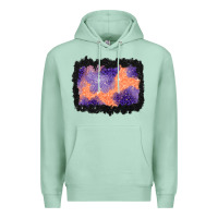 Seafoam halloween spider web background Premium Hoodie - BundleAndBundleShop