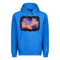 True Royal halloween spider web background Premium Hoodie - BundleAndBundleShop