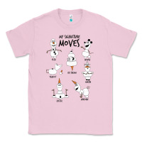 Bubblegum Pink Frozen 2 Olaf My Signature Moves Classic Tee - minhPixels