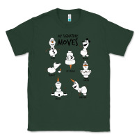Sports Green Frozen 2 Olaf My Signature Moves Classic Tee - minhPixels