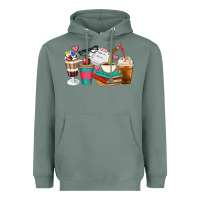 Sage Teacher Coffee Cups Heavyweight Hoodie - Artiststas
