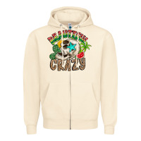 Sandshell Beautiful Crazy Summer Zipper Hoodie - CowhideDigitalArt