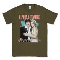 Army Green Captain Tennille Retro Fan Art Design gift Classic Tee - minhPixels
