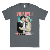 Charcoal Heather Captain Tennille Retro Fan Art Design gift Classic Tee - minhPixels