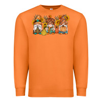 Carrot fall gnomes pumpkin sunflowers Premium Sweatshirt - Artiststas