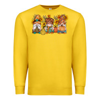 Lemon fall gnomes pumpkin sunflowers Premium Sweatshirt - Artiststas