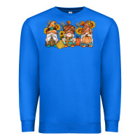 True Royal fall gnomes pumpkin sunflowers Premium Sweatshirt - Artiststas