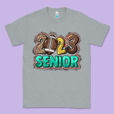 2023 Senior Football Classic Tee Designed By Nancycooperartshop