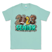 Seafoam 2023 senior Football Classic Tee - NancyCooperArtShop
