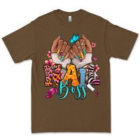 Cacao Afro woman nail boss Premium Tee - RanaPortraitStore