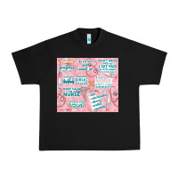 Black funny nurse Urban Heavy Tee - TumblerDesignByShophia