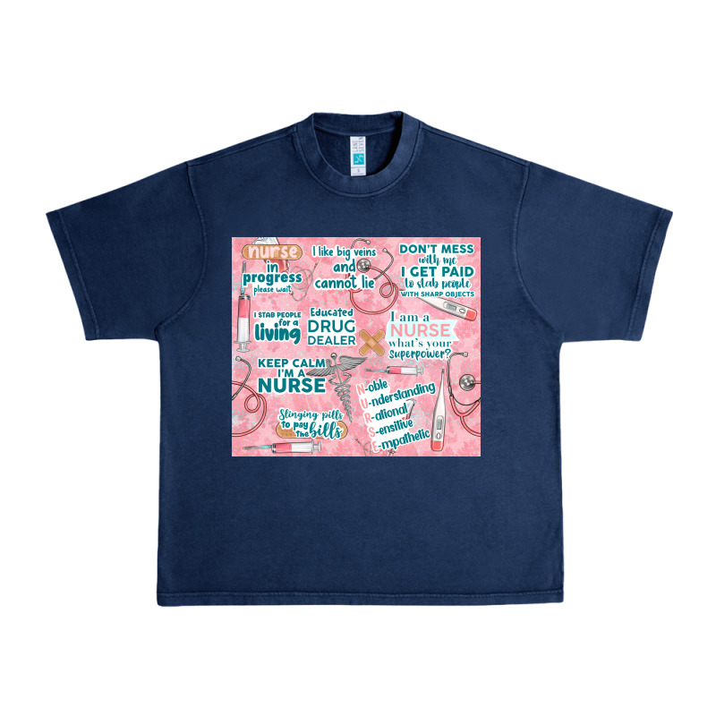 Funny Nurse Urban Heavy Tee by TumblerDesignByShophia | Teevron