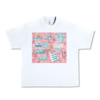 White funny nurse Urban Heavy Tee - TumblerDesignByShophia
