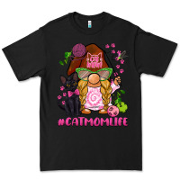 Black cat mom  life gnome Premium Tee - BarkalooDesign