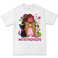 White cat mom  life gnome Premium Tee - BarkalooDesign