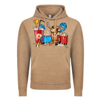 Vintage Coffee Hockey coffee cups Vintage Hoodie - HowdyJamesFarm