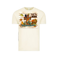Fall For Jesus He Never Leaves Vintage Tee | Teevron