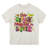 Cream chip dippin' margarita sippin' Heavy Core Tee - LillyAllenDesigns