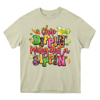 Mossy chip dippin' margarita sippin' Heavy Core Tee - LillyAllenDesigns