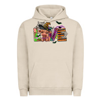 Pigment French Oak love halloween heifer Urban Hoodie - AdoDesignShop