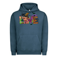 Pigment Midnight Navy love halloween heifer Urban Hoodie - AdoDesignShop