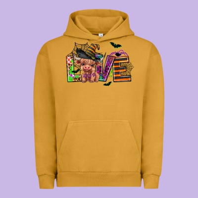 Love Halloween Heifer Urban Hoodie Designed By Adodesignshop