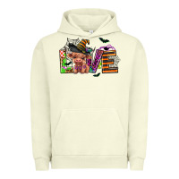 Pigment Pistachio love halloween heifer Urban Hoodie - AdoDesignShop