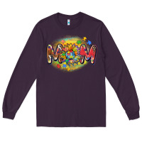 Plum autism mom Long Sleeve Tee - CowGirlArtShop