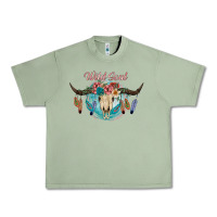 Oil Green Wild Soul Urban Heavy Tee - JahusDesignShop