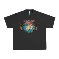 Pigment Black Wild Soul Urban Heavy Tee - JahusDesignShop