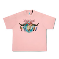 Salmon Wild Soul Urban Heavy Tee - JahusDesignShop