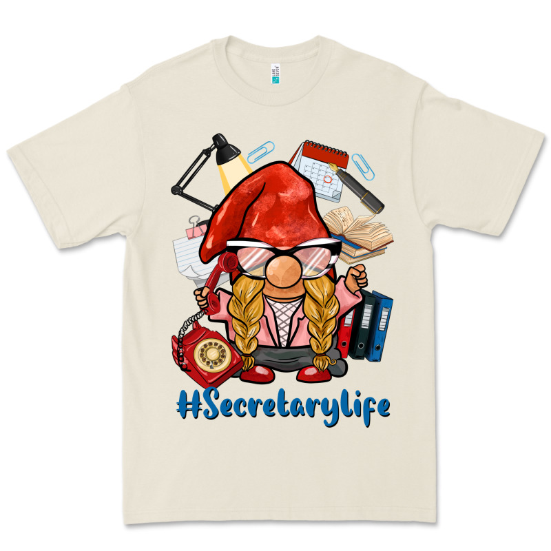 Secretary Life Gnome Premium Tee by BarkalooDesign | Teevron