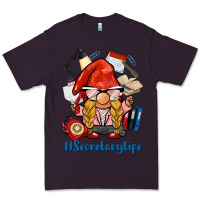 Plum secretary life gnome Premium Tee - BarkalooDesign