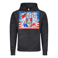 American Memorial Day Rn Registered Nurse Vintage Hoodie | Teevron