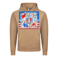 Vintage Coffee American memorial day rn registered nurse Vintage Hoodie - TumblerDesignByShophia