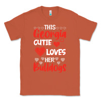 Copper this georgia cutie loves her bulldogs fun football Classic Tee - minhPixels
