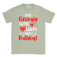 Matcha this georgia cutie loves her bulldogs fun football Classic Tee - minhPixels