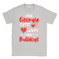 Moon Dust this georgia cutie loves her bulldogs fun football Classic Tee - minhPixels