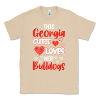 Mushroom this georgia cutie loves her bulldogs fun football Classic Tee - minhPixels