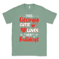 Sage this georgia cutie loves her bulldogs fun football Classic Tee - minhPixels